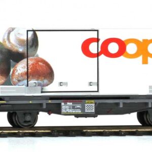 RhB Lb-v 7860 Containerwagen Coop Champions