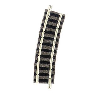 Gebogenes Gleis R2, 15 Grad