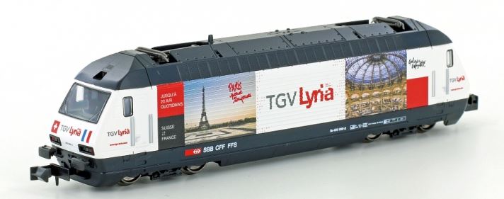 SBB E-Lok Re 460 TGV Lyria