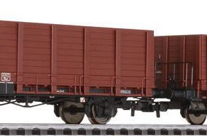 SBB Rungenwagen-Set mit Holzwänden Typ Fbk (2