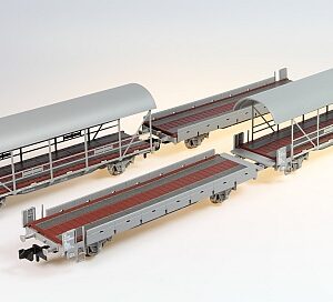 BLS Auffahrwagen/Autoverladewagen 4 Stk.