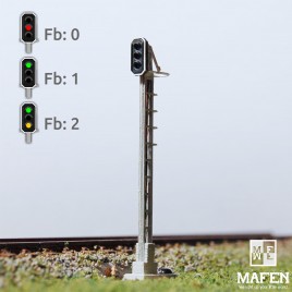 SBB Hauptsignal dreiflammig