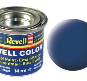 Email Farbe blau, matt