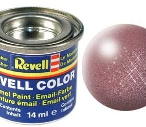 Email Farbe kupfer, metallic