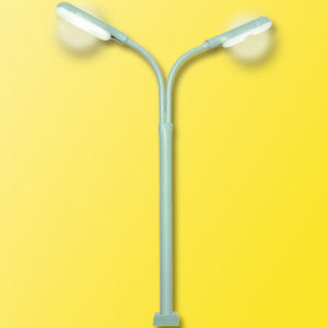 Peitschenleuchte doppelt LEDs weiss