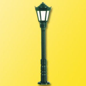 Parklaterne schwarz LED